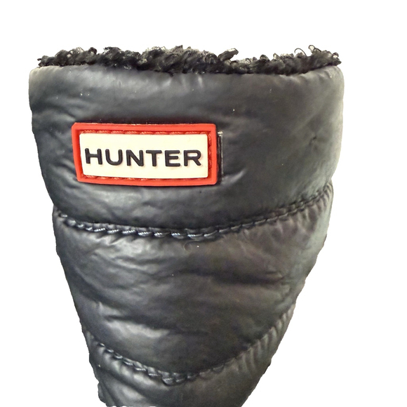 Hunter Big Kids Intrepid Nebula Snow Boots Black - Picture 12 of 14